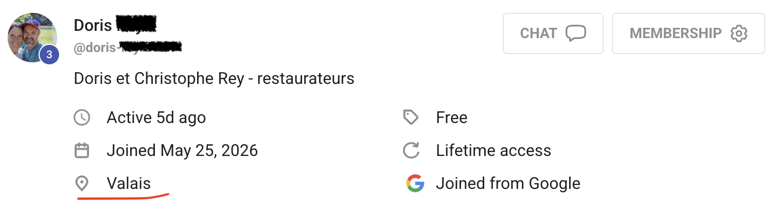 Message de bienvenue d'un élève sur Skool n°25