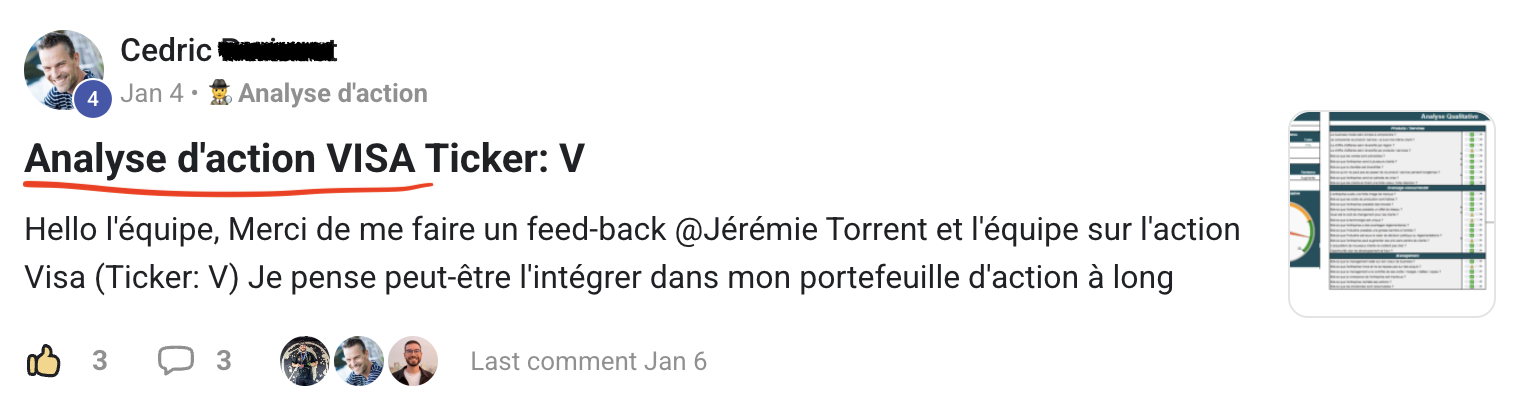 Résultat élève partagé sur Skool n°2